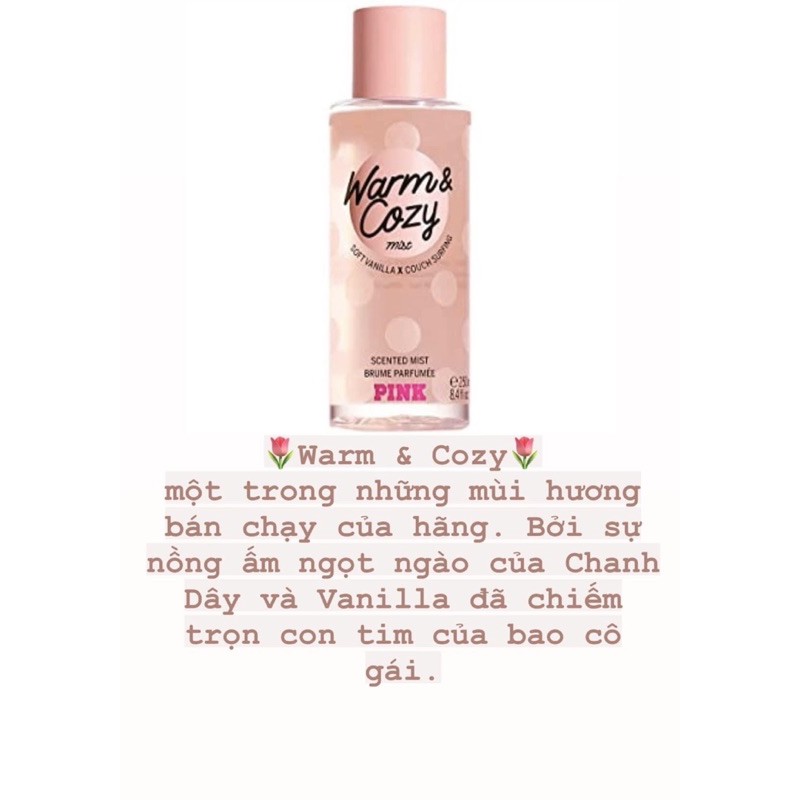 Xịt thơm toàn thân Pink của Victoria’s secret 250ml mẫu mới