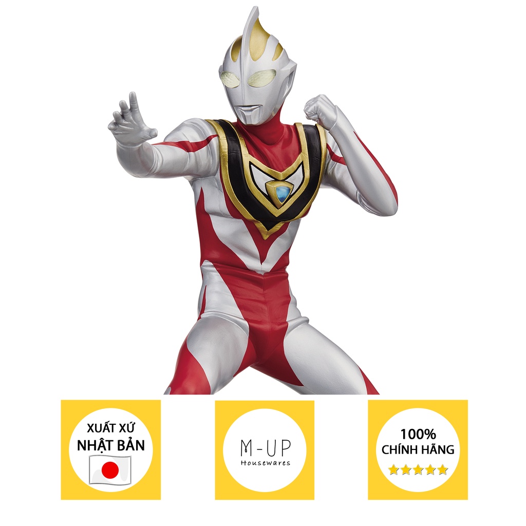 MÔ HÌNH ULTRAMAN CHÍNH HÃNG BANPRESTO LIKE NEW - Ultraman Gaia Hero's Brave Statue Figure Ultraman Gaia (V2)