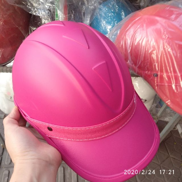 Mũ Bảo Hiểm Thời trang Thể Thao Lưỡi Trai mũi tên viền dây da