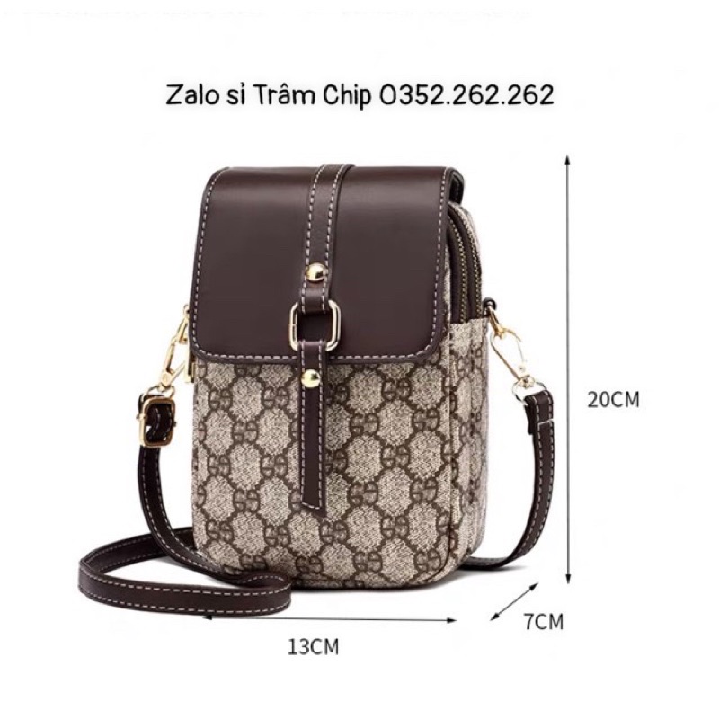 Túi Xách Nữ Đeo Chéo Cao Cấp Cá Tính Đựng Điện Thoại Mini