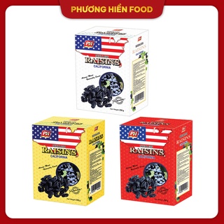 Nho khô đen nhập khẩu Mỹ Raisins 250g