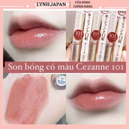 Son bóng Cezanne Lasting Gloss nội địa Nhật LynhJapan