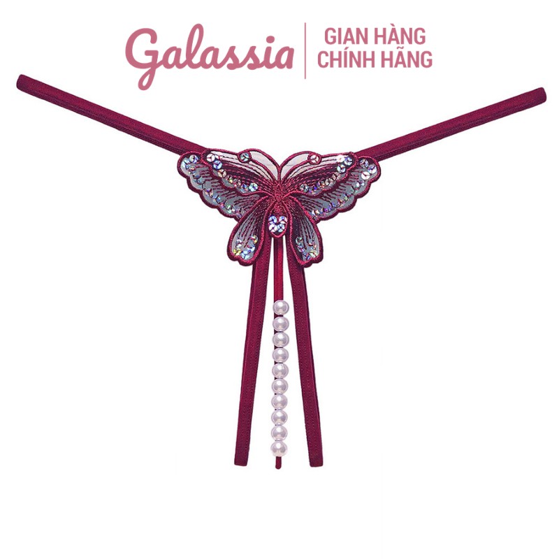 Quần lọt khe nữ sexy lót cao cấp xì bikini đẹp chip chữ y chíp sịp kháng khuẩn GL03 hàng chính hãng Galassia