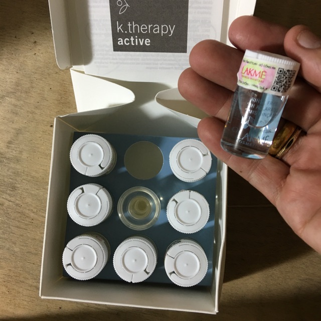 Tinh chất chống rụng Lakme K.therapy Active Shock Concentrate 8mlx6