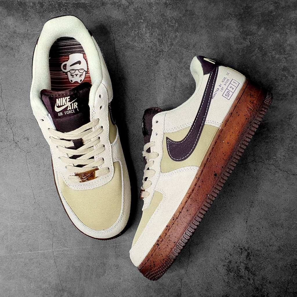 Giày Nike af1 Cofee