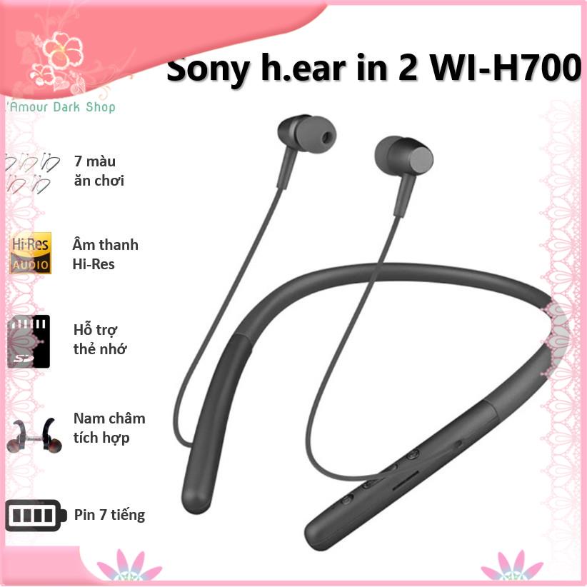 【Hàng sẵn sàng】 Tai nghe Bluetooth Sony h.ear in 2 WI-H700 siêu bass cực đẹp