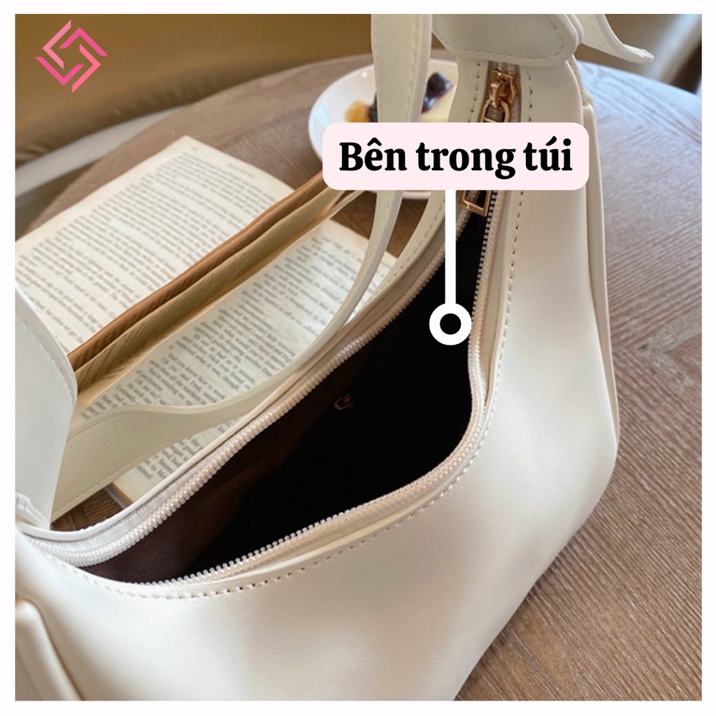 Túi xách nữ đeo chéo dáng thuyền da dày hàng đẹp thời trang mẫu mới LUCIA STORE TXN05