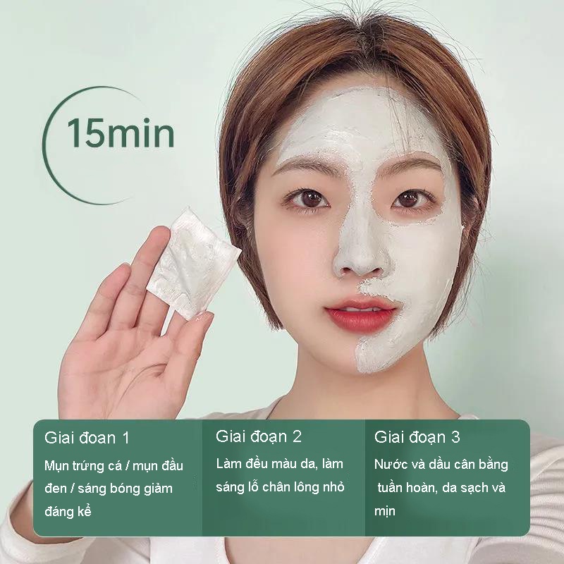 AKF Mặt Nạ Bùn 100g Làm Sạch Lỗ Chân Lông Loại Bỏ Mụn Đầu Đen Dưỡng Ẩm