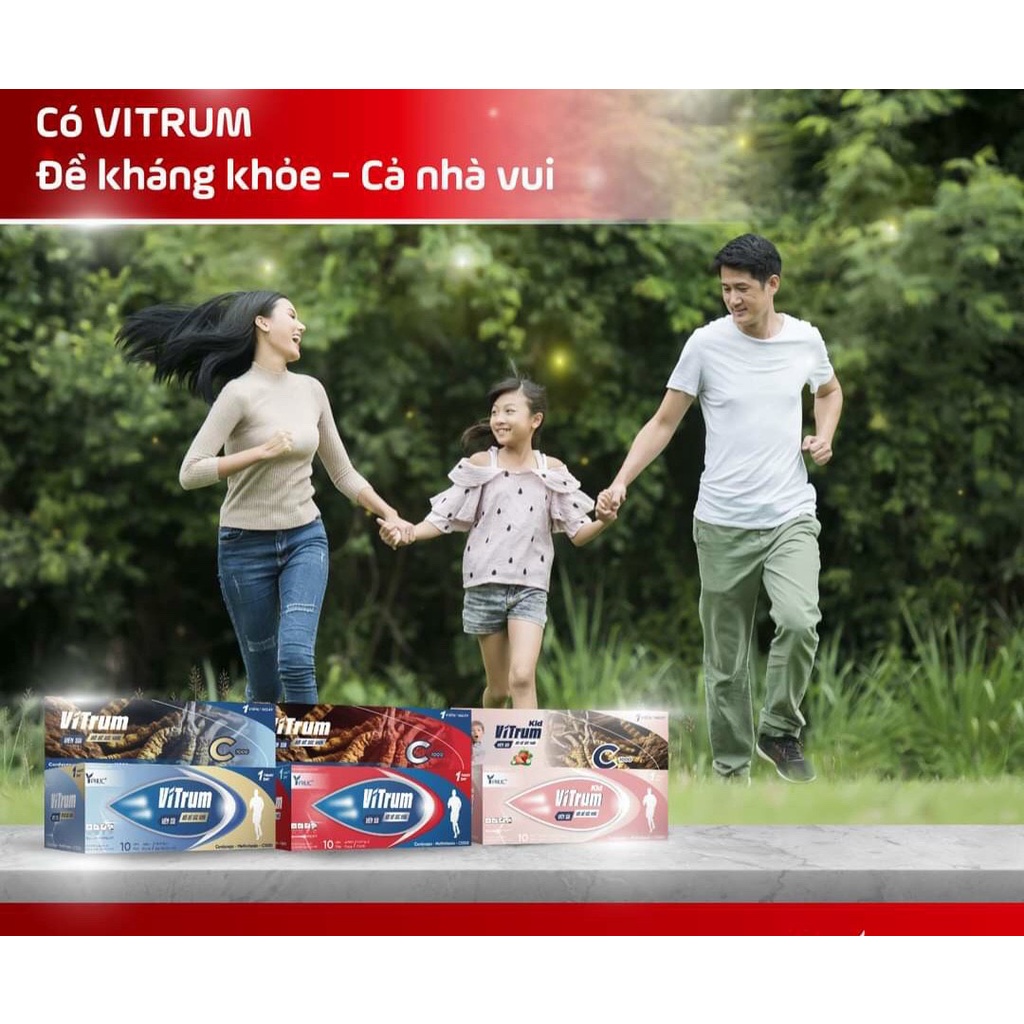 Viên sủi Vitrum C bồi bổ sức khỏe Tube 10 viên