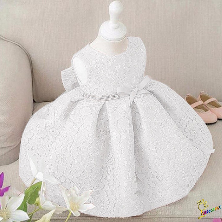 ❤XZQ-Flower Girl Dresses Lace Flower Birthday Wedding Bridesmaid Formal Party Dress