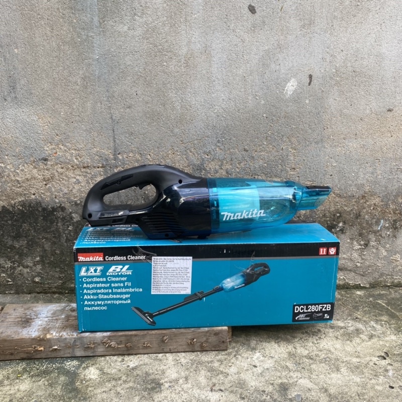 DCL 280FZB| BL MotoMáy hút bụi cầm tay hoạt động bằng Pin, Makita 18v