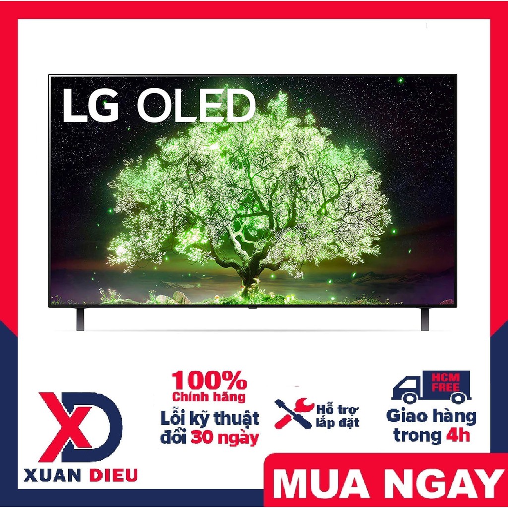 Smart Tivi OLED LG 4K 48 inch 48A1PTA Mới 2021 Hệ điều hành webOS 6.0,Remote thông minh tìm kiếm bằng giọng nói