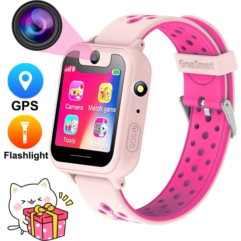 S6 VS S10 Smart watch LBS Kid Smart Watch Baby Gift Children SOS Call Anti Lost Monitor Watch