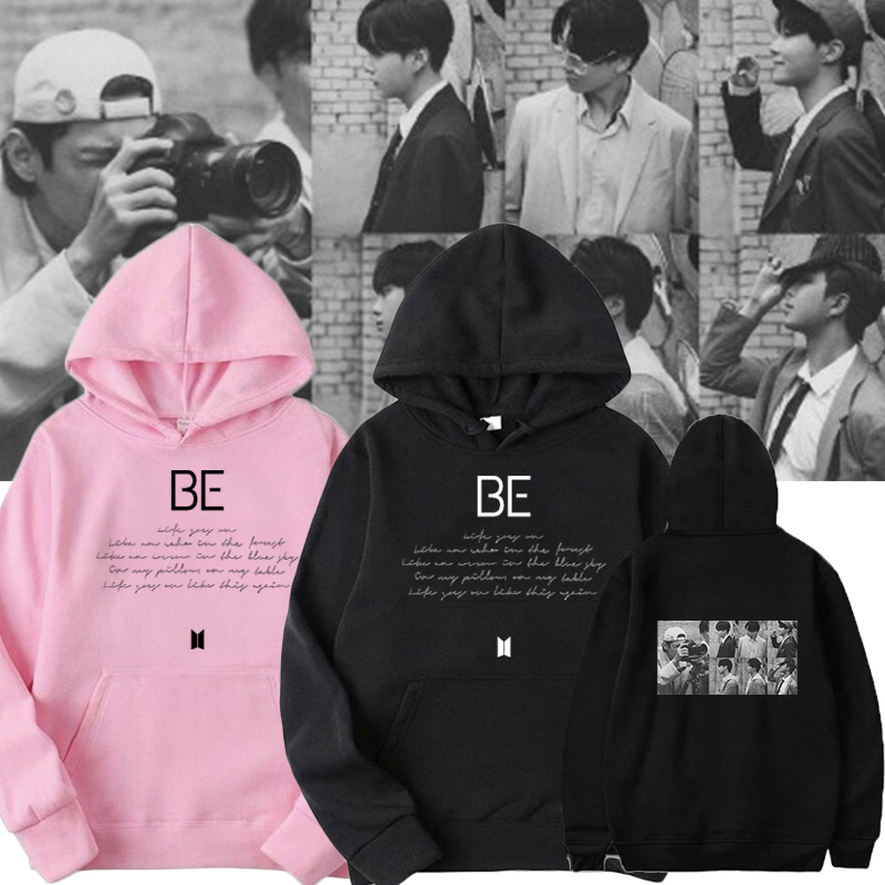 Áo Hoodie Dài Tay Thời Trang Kpop Bts Be New Album