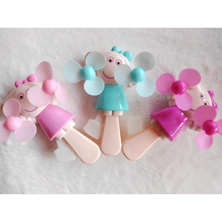 Quạt bóp tay 2 cánh Doraemon, Minion, Heo, Hoa Hướng Dương dễ thương