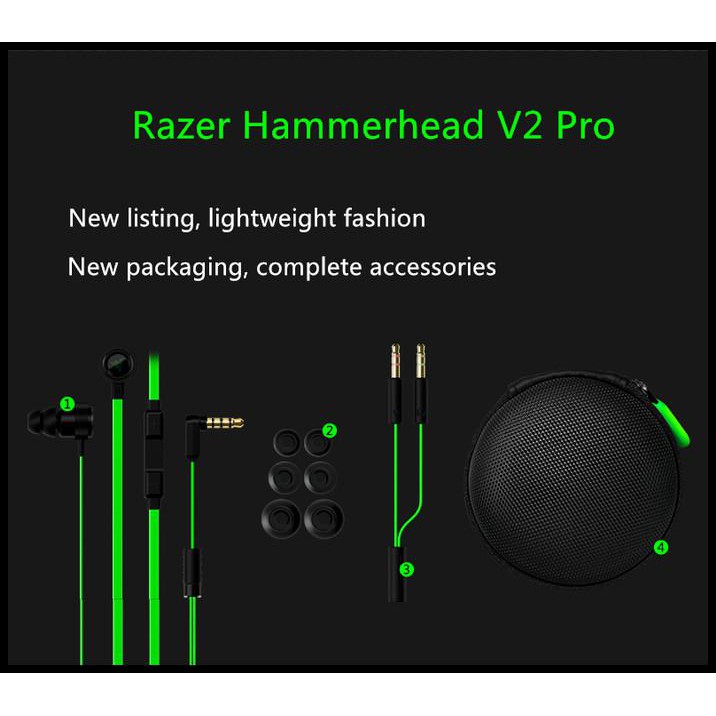 Tai Nghe Chơi Game Razer Hammerhead Pro V2 Dota2
