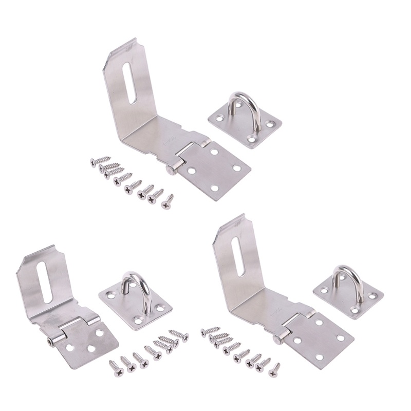 Chốt Khóa Cửa Chống Trộm 90 Độ Bằng Thép Không Gỉ