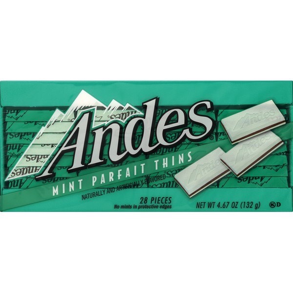 Chocolate Andes Gồm 4 Vị hộp 132g  - 28 thanh