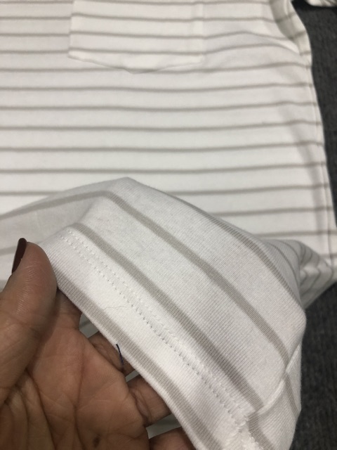 Áo phông levi’s nam kẻ ngang