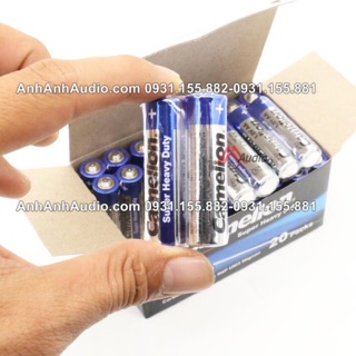 PIN TIỂU 3 AAA CAMELION , 40 VIÊN , PIN 3 AAA , PIN NHỎ