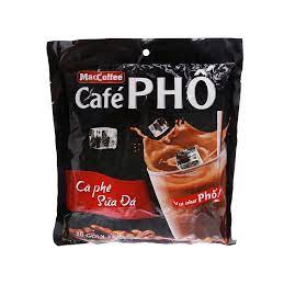 Cà phê sữa đá MacCoffee Café Phố 1 bịch 720g  và 1 dây 10 gói - Cafe hòa ta n Phố