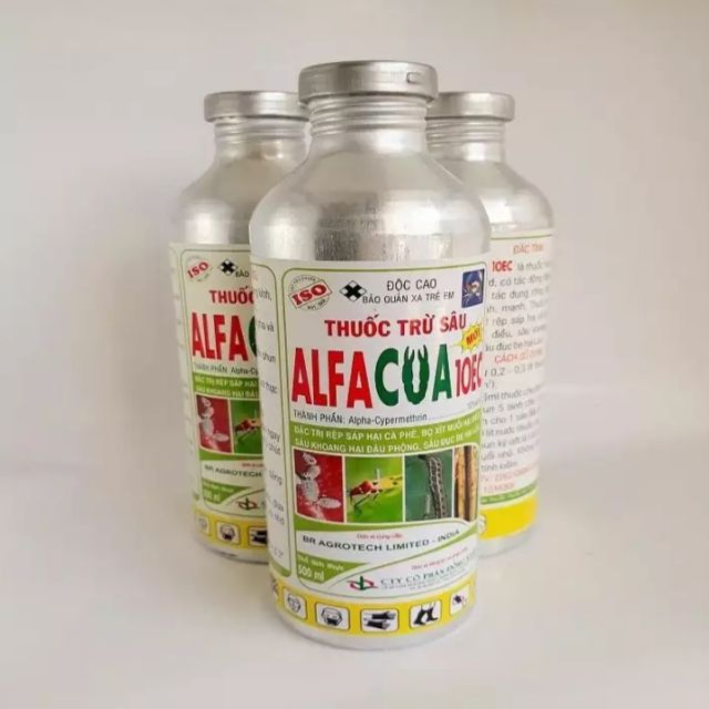 Dung dịch Alfacua 10EC (500ml) trị rệp sáp, bọ xít muỗi hại cây trồng