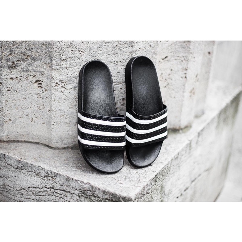 Dép Adilette 3 sọc - quai ngang basic dành cho nam nữ