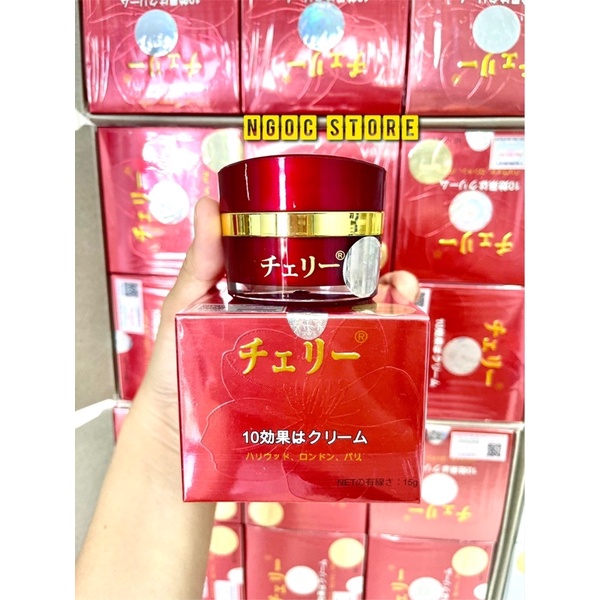 Kem Hoa Anh Đào Đỏ Chính Hãng Nhật Bản 15g