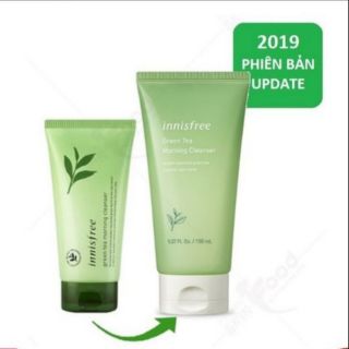 SỮA RỬA MẶT KHÔNG TẠO BỌT TỪ TRÀ XANH THẾ HỆ MỚI - INNISFREE GREEN TEA MORNING CLEANSER