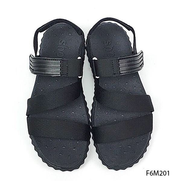 SHAT SHONDO - Giày Sandal Quai Chéo Shondo F6M201 Đen đen