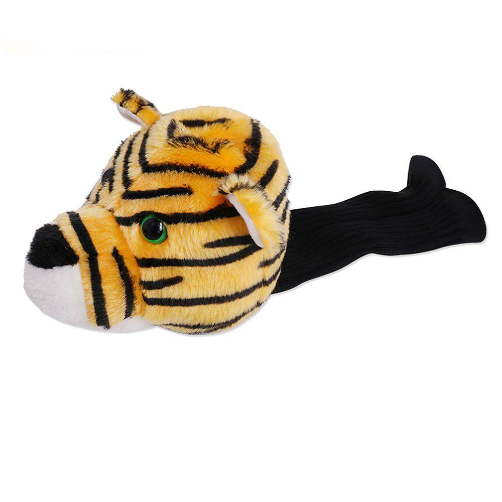 Danilo Vỏ Bọc Đầu Gậy Đánh Golf FW Phối Lông Hình Đầu Hổ Hoạt Họa Đáng Yêu