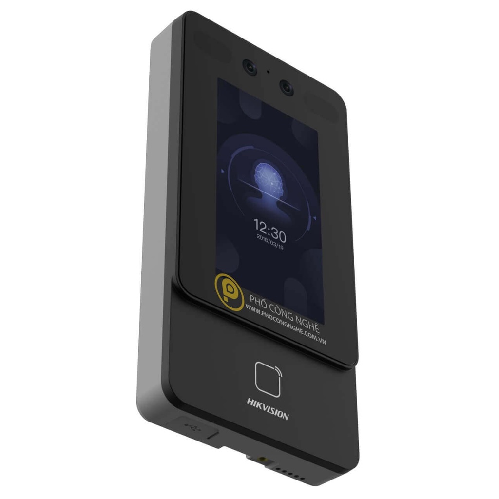 Máy chấm công nhận diện khuôn mặt Hikvision DS-K1T342MFWX, kết nối wifi