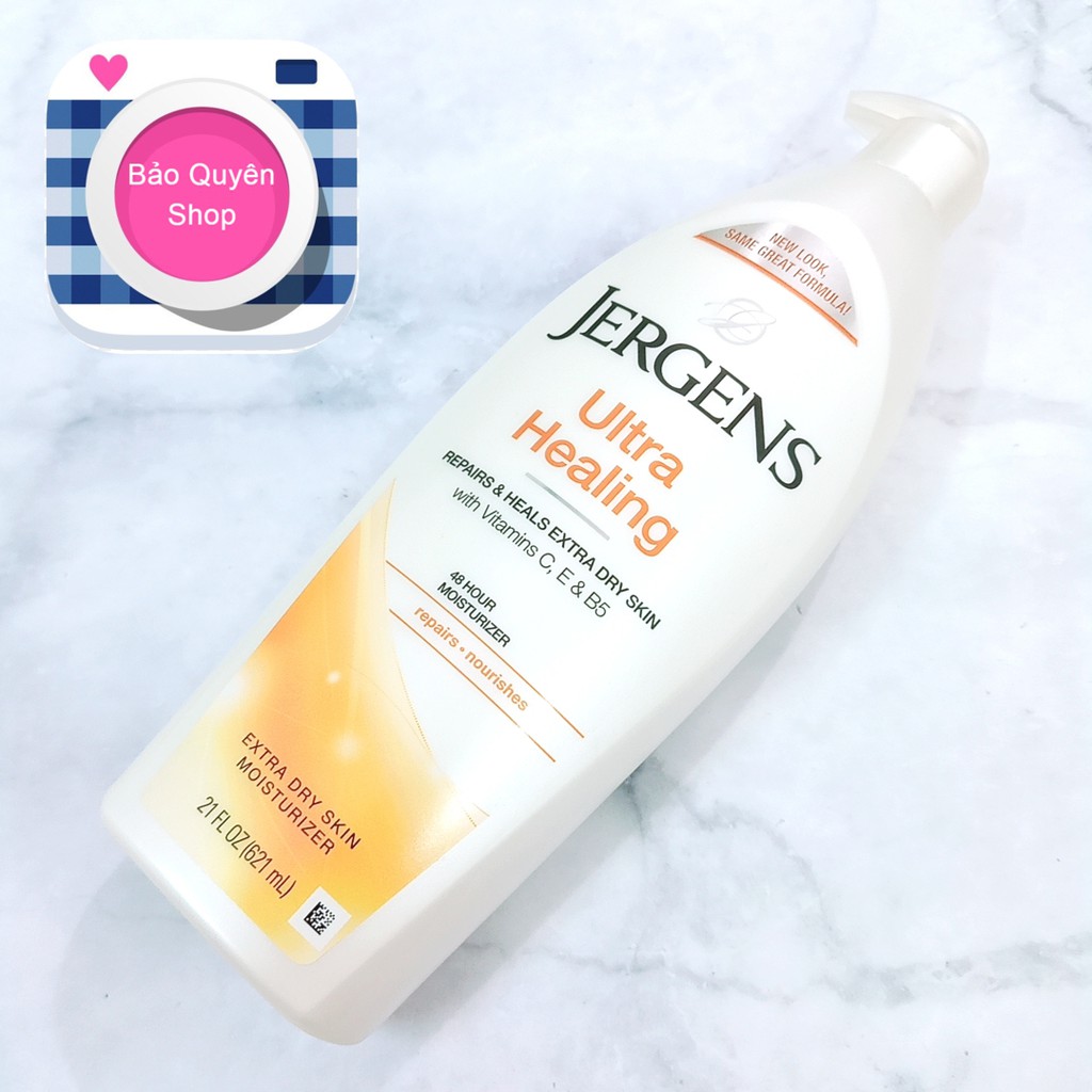 Sữa dưỡng thể dành cho da khô đến rất khô Jergens Ultra Healing 621mL