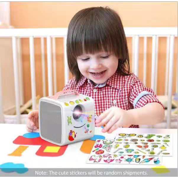Máy Chiếu mini Q2 Di Động Có Màn Hình Điện Thoại Đa Ứng Dụng Cho Gia Đình