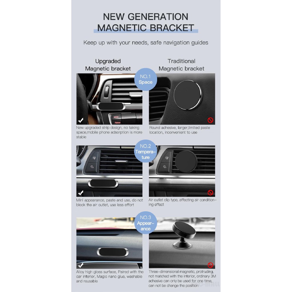 [GIÁ SỐC] Giá Để Điện Thoại Từ Tính Trên Ô Tô 💚 Giá hút nam châm 💚 Giá để điện thoại trên xe ô tô | BigBuy360 - bigbuy360.vn