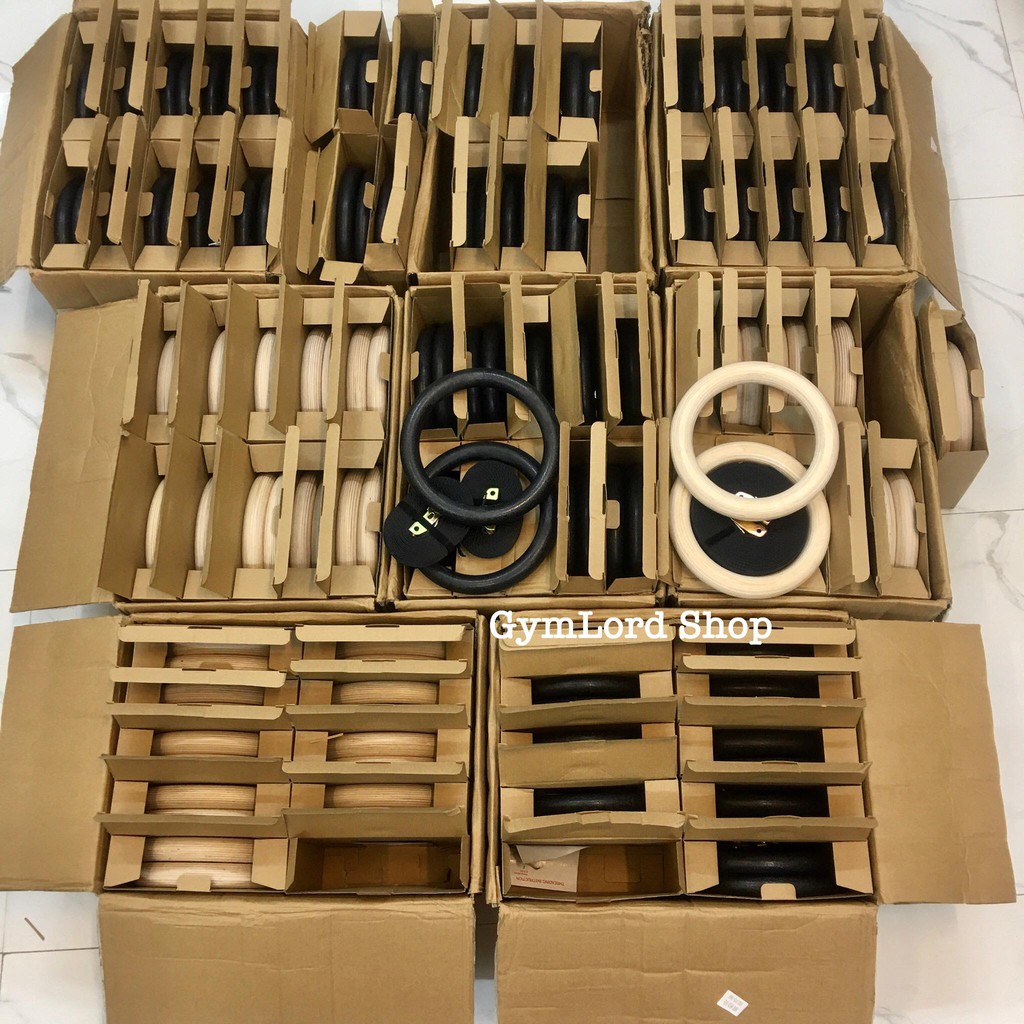 👍Vòng treo xà Gymnastic Rings 👍 FREESHIP ⭐Ảnh thật