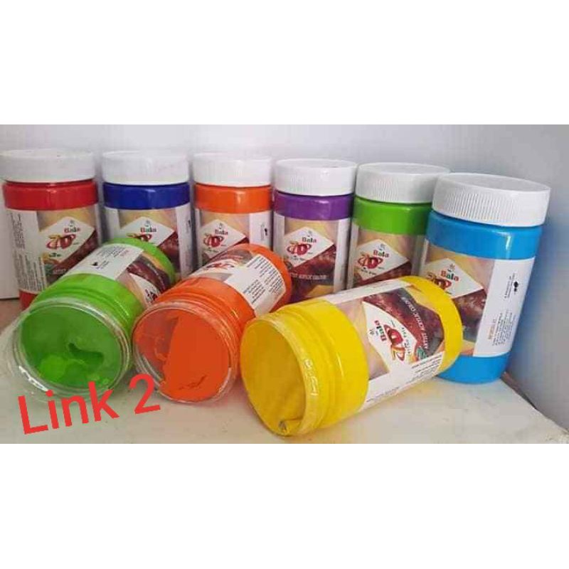 MÀU VẼ ACRYLIC CHỐNG NƯỚC 7D 300ML link 2