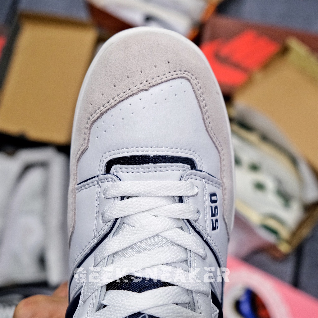 [GeekSneaker] Giày Giày New Balance 550 'White Navy' BB550WA1 - NB550 NB 550 Màu Xanh Navy
