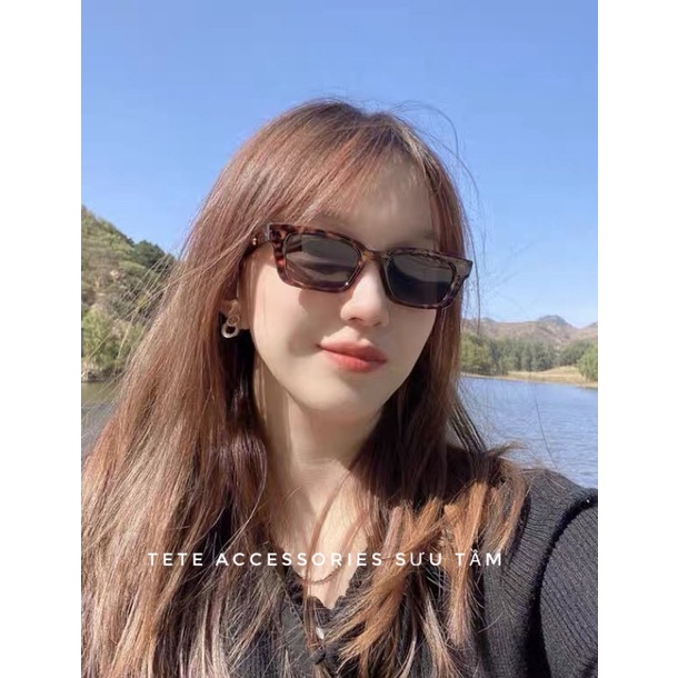 Kính thời trang nam nữ hiện đại🔻Kín râm mát da beo