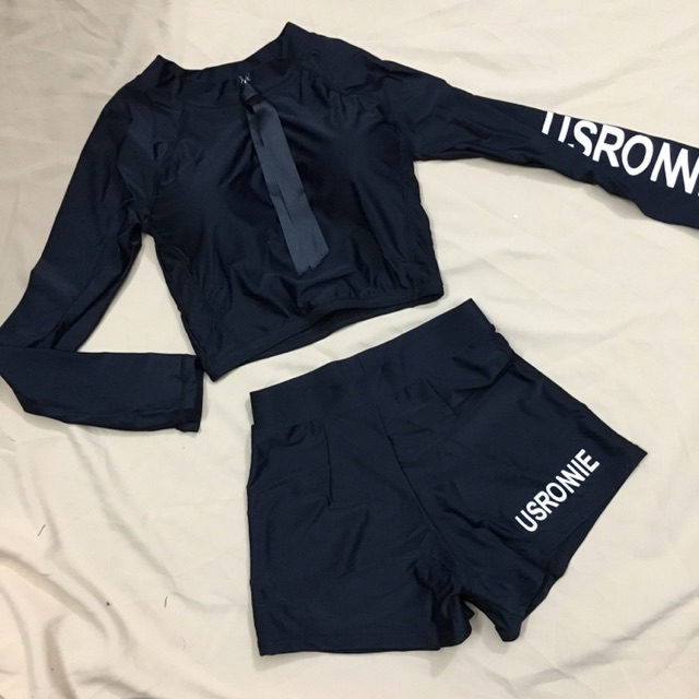 CÓ SẴN set đồ bơi nữ croptop USRONNIE | BigBuy360 - bigbuy360.vn