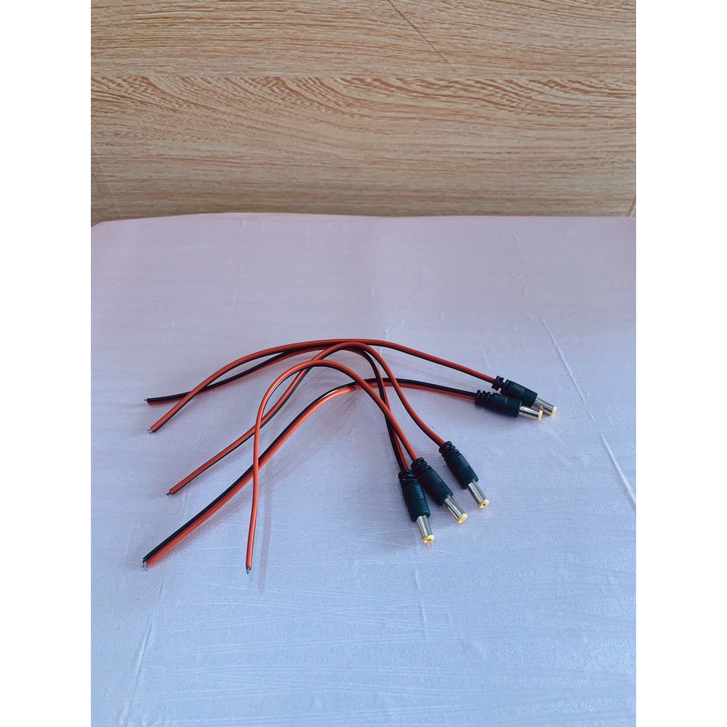 Jack nguồn DC đực ,cái có dây