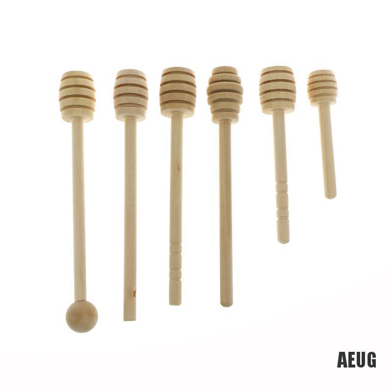 Muỗng Múc Mật Ong Bằng Gỗ Với Tay Cầm Dài Tiện Dụng