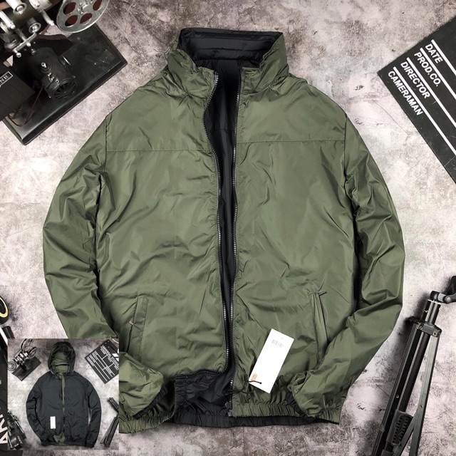 Áo gió nam - Áo khoác gió 2 mặt kèm túi tiện lợi chống nước 45-80kg | BigBuy360 - bigbuy360.vn
