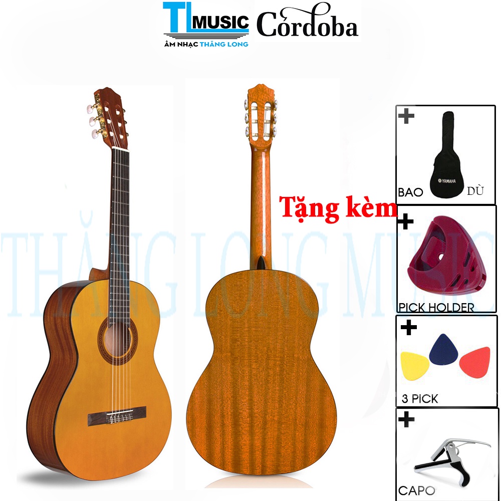 Đàn Guitar Classic Cordoba C1 Full Size CHÍNH HÃNG-Tặng kèm FULL phụ kiện
