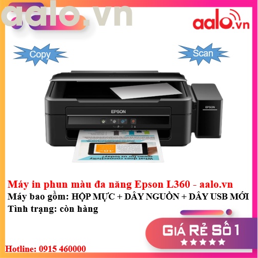 MÁY IN PHUN MÀU ĐA NĂNG EPSONN L360 - AALO.VN