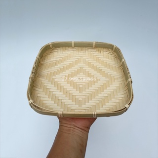 Mẹt tre vuông, mẹt tre hoa văn, rổ mây tre(Hàng mẫu)