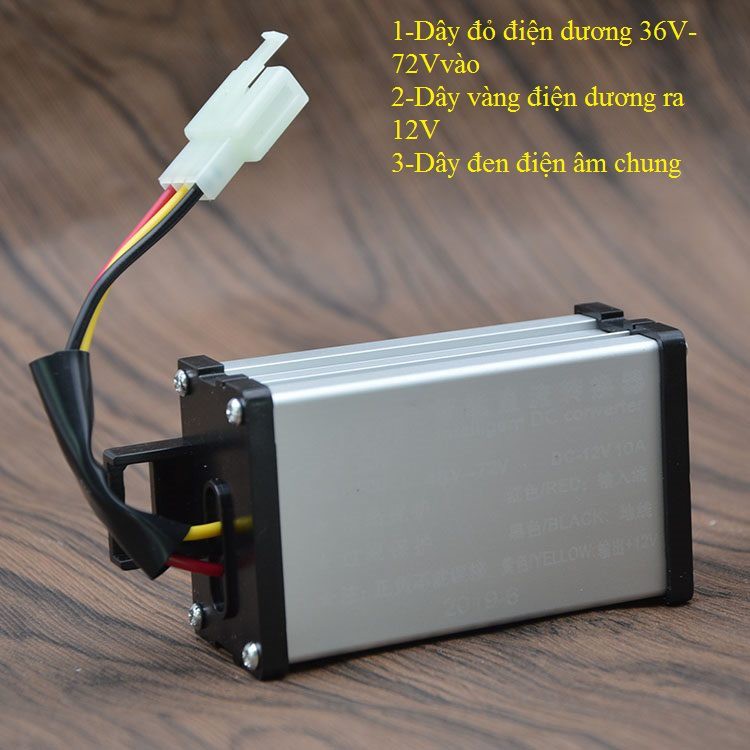 Bộ đổi nguồn 12V cho xe điện chính hãng