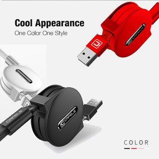 Cafele Cáp Sạc Dây Rút 3 Trong 1 Cổng Micro USB / Type-C