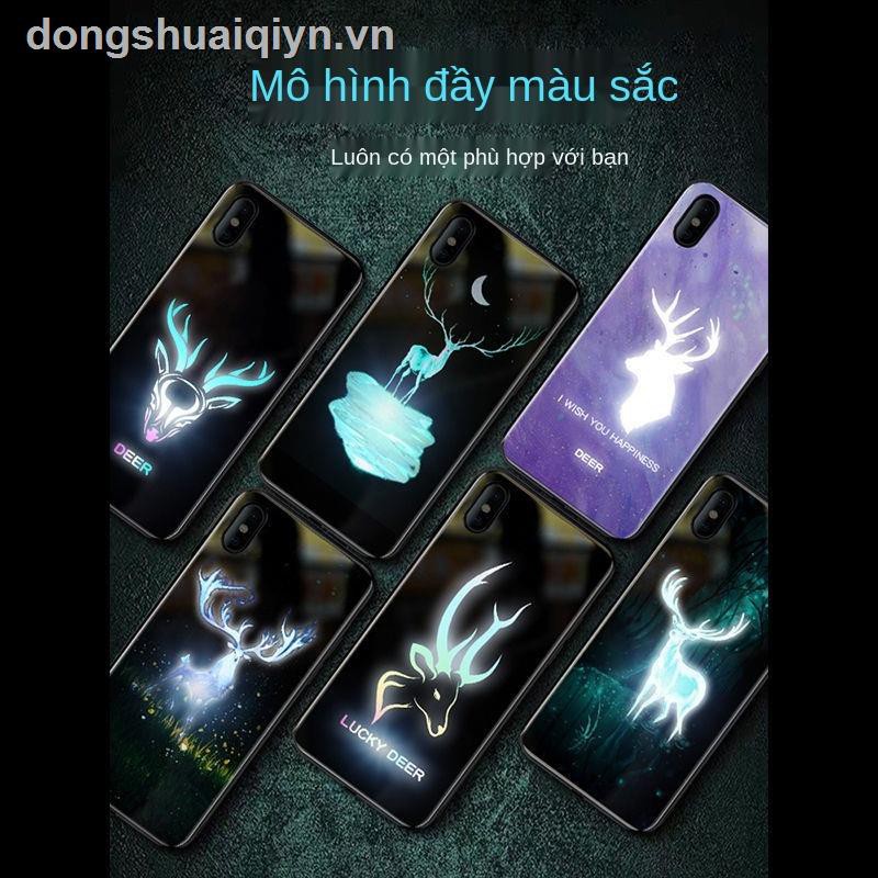 Ốp Điện Thoại Màu Dạ Quang Điều Khiển Bằng Giọng Nói Cho Iphone 8 7plus Xsmax Xr X Sự Bảo Vệ