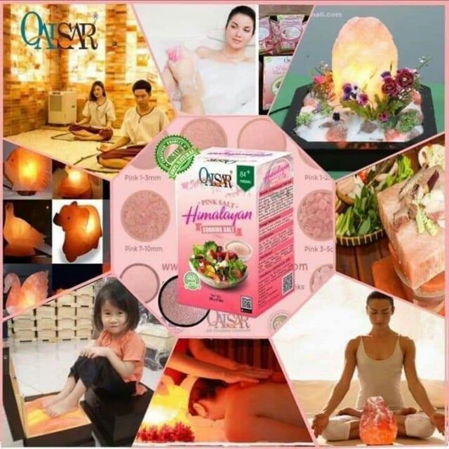 2 Hộp Muối Hồng Himalaya Qaisar